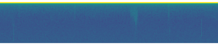Example of sonogram data